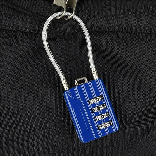 Cadenas 3 Chiffres avec Câble Flexible – Sécurité Polyvalente