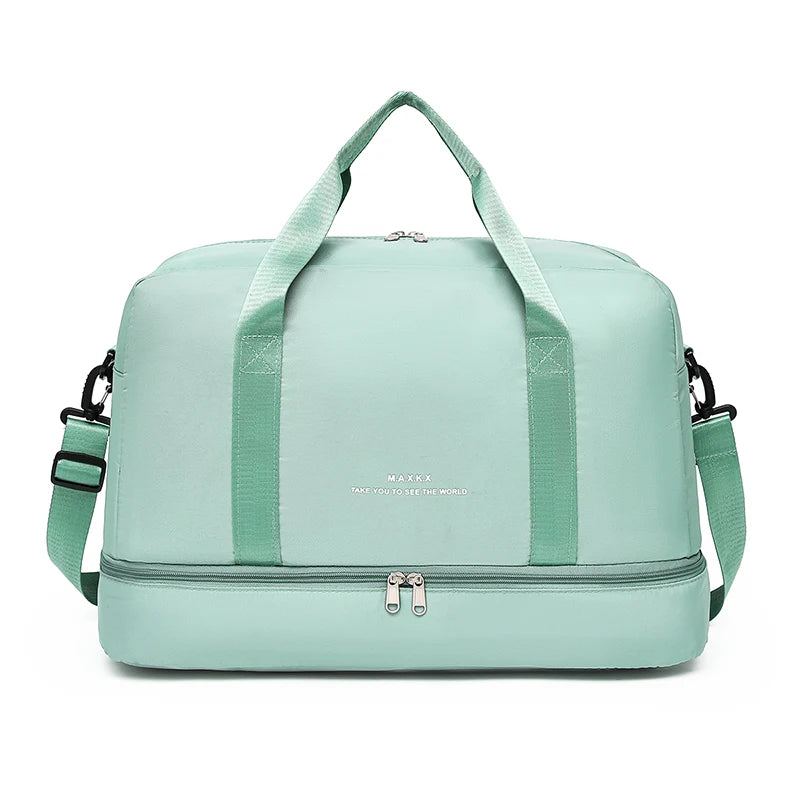 Sac de Voyage Oxford Grande Capacité Compartiment Chaussures