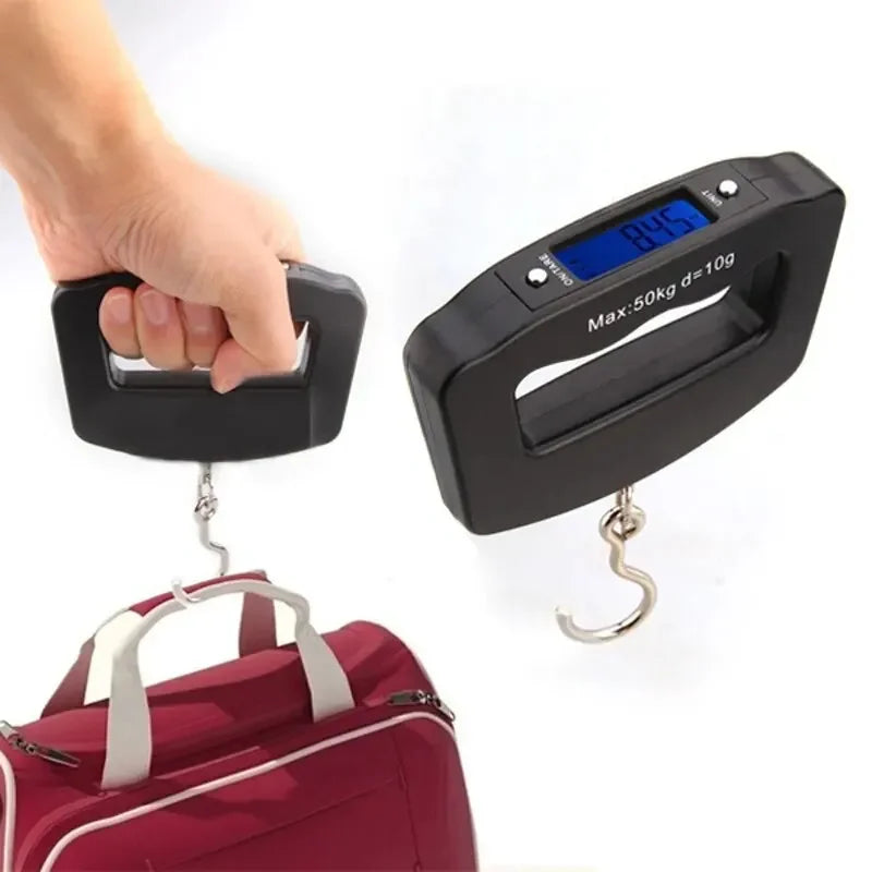 Pèse-Bagage Portable 50 kg avec Poignée Ergonomique