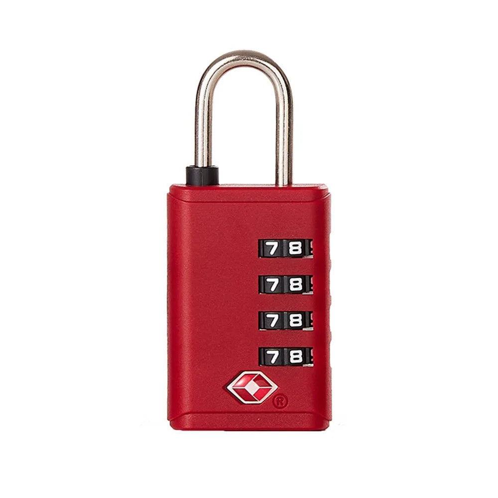Cadenas TSA 4 Chiffres Rectangulaire – Sécurité Optimale pour Vos Voyages