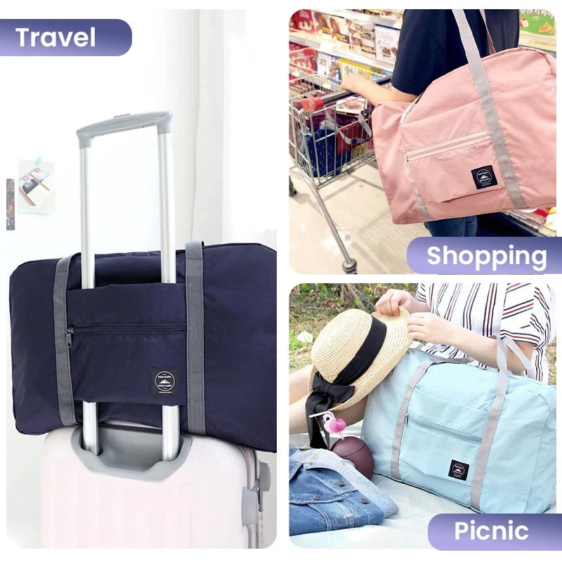 Sac de Voyage Pliable Nylon Grande Capacité