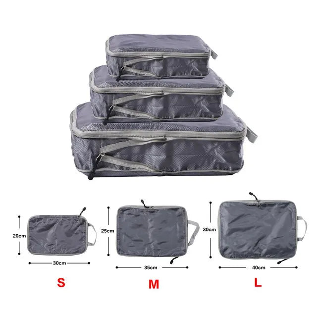 Sac de rangement compressible pliable en Oxford imperméable