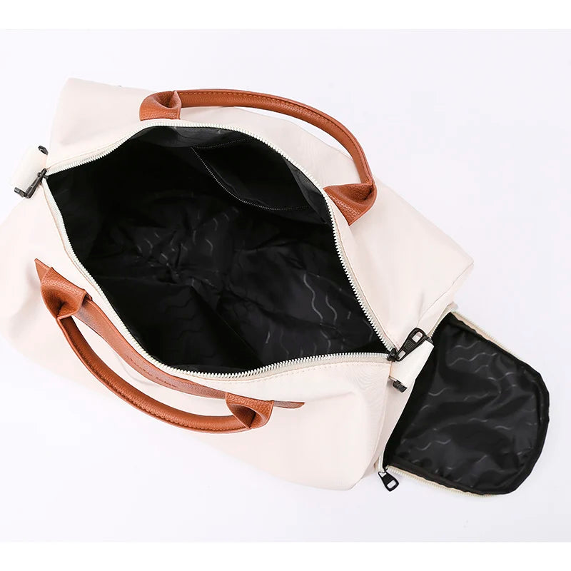 Sac de voyage Oxford grande capacité avec compartiment chaussures