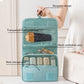 Trousse de toilette suspendue en Oxford avec compartiments multiples