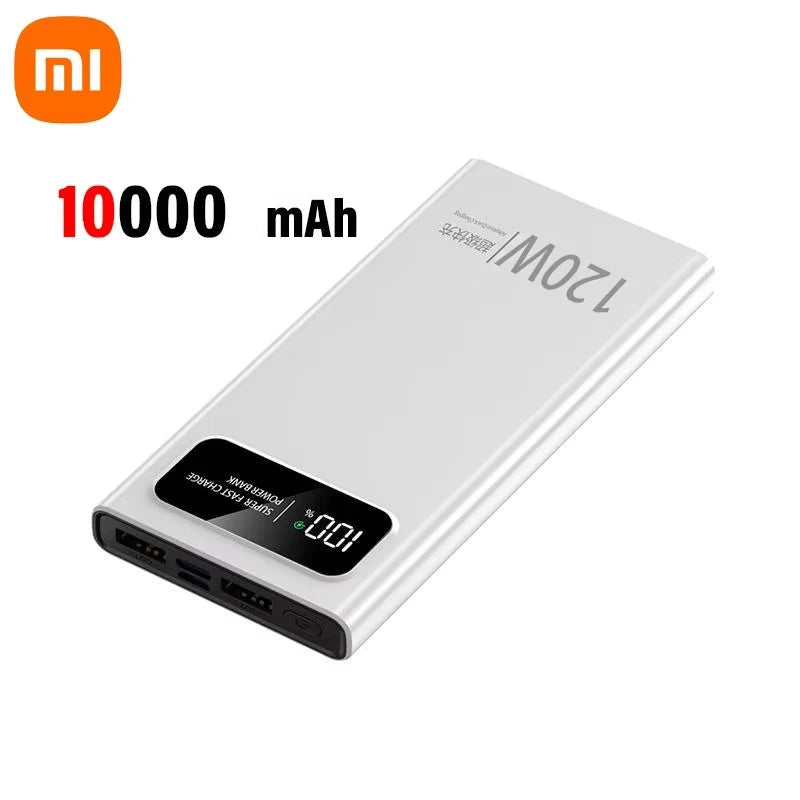 Xiaomi Power Bank 20000mAh 120W Super Fast Charge avec Affichage Digital