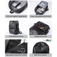 Sac à dos en cuir synthétique avec port USB