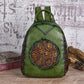 Sac à dos vintage en cuir PU embossé