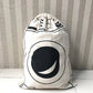 Sac à linge en coton et lin à cordon imprimé