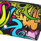 Trousse enfant graffiti coloré rangement école et loisirs