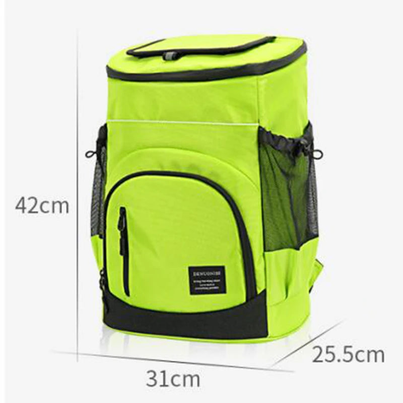 Sac à dos isotherme 30L – Grande capacité 36 canettes, étanche & multifonction