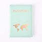 Étui Passeport PU Cuir Motif Monde – Protection Élégante Voyage