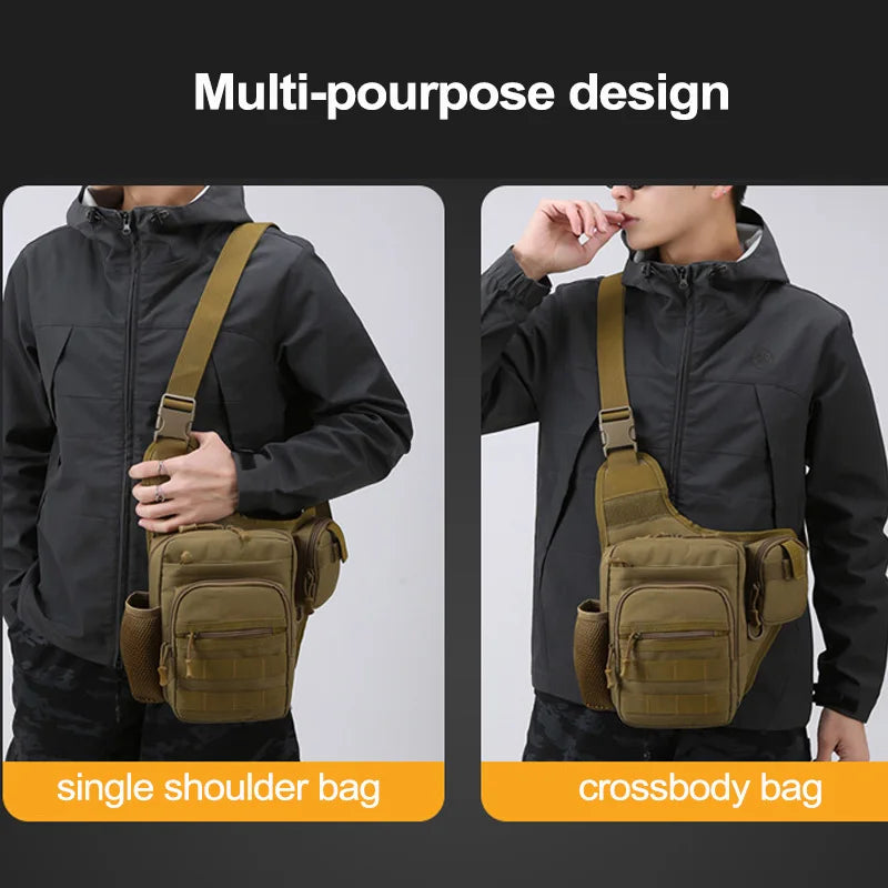 Sac bandoulière tactique Molle 7L