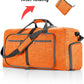 Sac de voyage pliable 65L en polyester avec compartiment chaussures