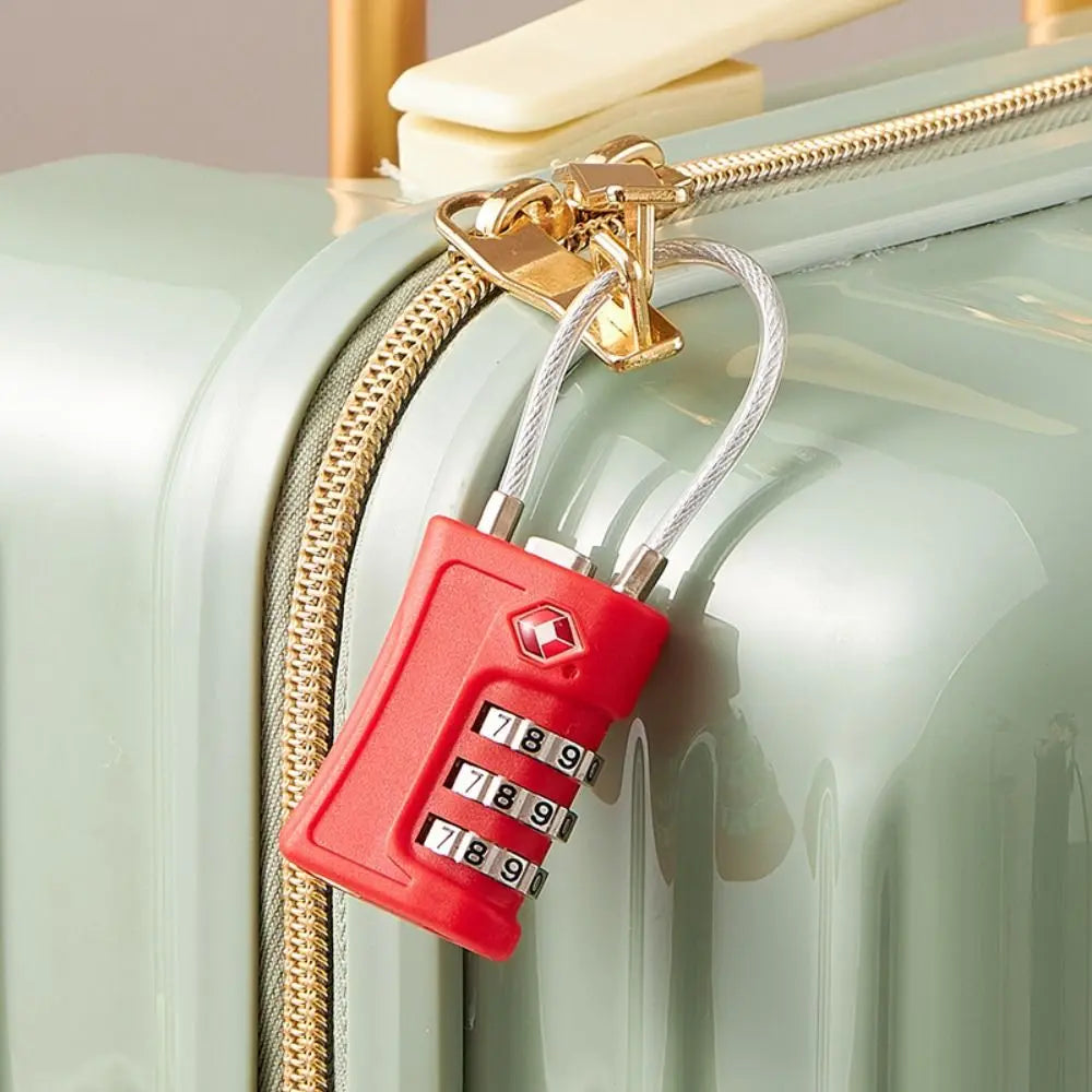 Cadenas TSA à Code Couleurs – 3 Chiffres Antivol pour Bagages