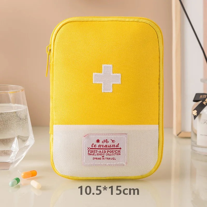 Pochette Médicale d’Urgence en Oxford – Trousse de Premiers Secours Portable