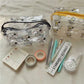 Trousse enfant Snoopy transparente
