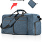 Sac de voyage pliable 65L en polyester avec compartiment chaussures
