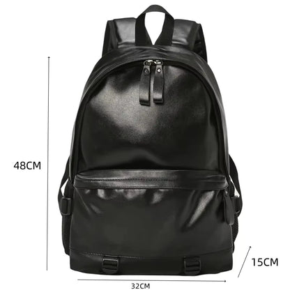 Sac à dos en similicuir grande capacité