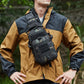 Sac bandoulière tactique homme nylon imperméable 18cm