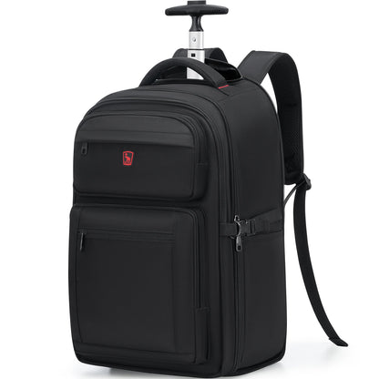 Sac à Dos Trolley Business OIWAS avec Roulettes et Compartiment Ordinateur 17"