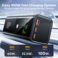 Batterie Externe QOOVI 20000mAh PD 100W – Charge Ultra Rapide
