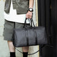 Sac de Voyage Homme Élégant en PU Motifs Géométriques