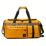 Sac de Voyage Multifonction Grand Format avec Compartiment Chaussures, coloris noir