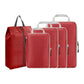 Set de cubes de rangement compressibles en nylon étanche pour valise