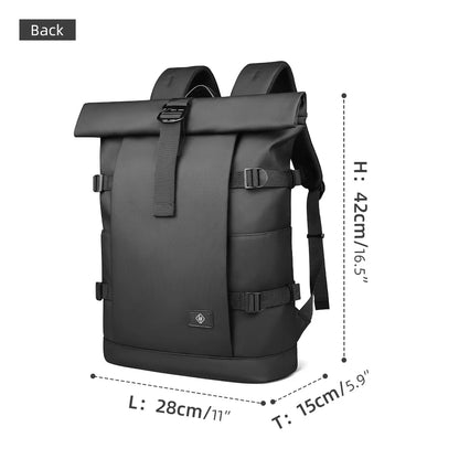 Sac à Dos Roll-Top Étanche HK 17” – Grande Capacité Polyvalente