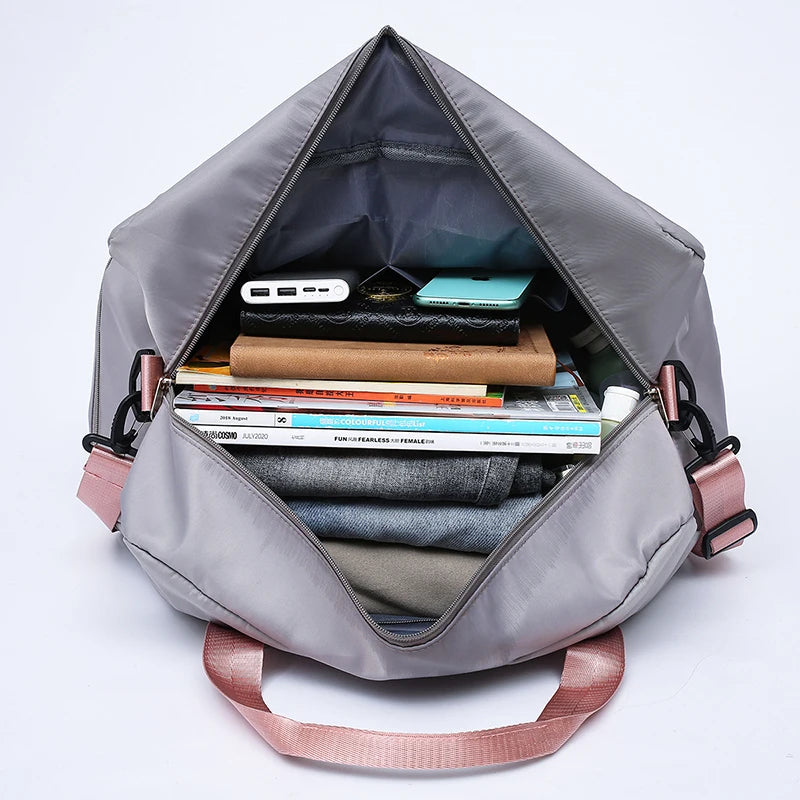 Sac de Voyage Oxford Grande Capacité Compartiment Chaussures