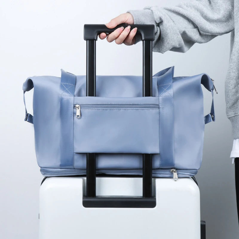 Sac de Voyage Femme Pliable Extensible Oxford 51 cm
