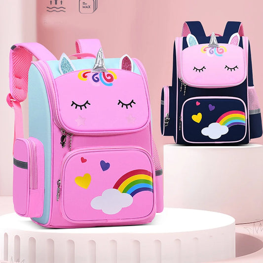 Sac à dos fille licorne waterproof grande capacité