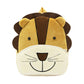 Sac à dos enfant lion en peluche maternelle