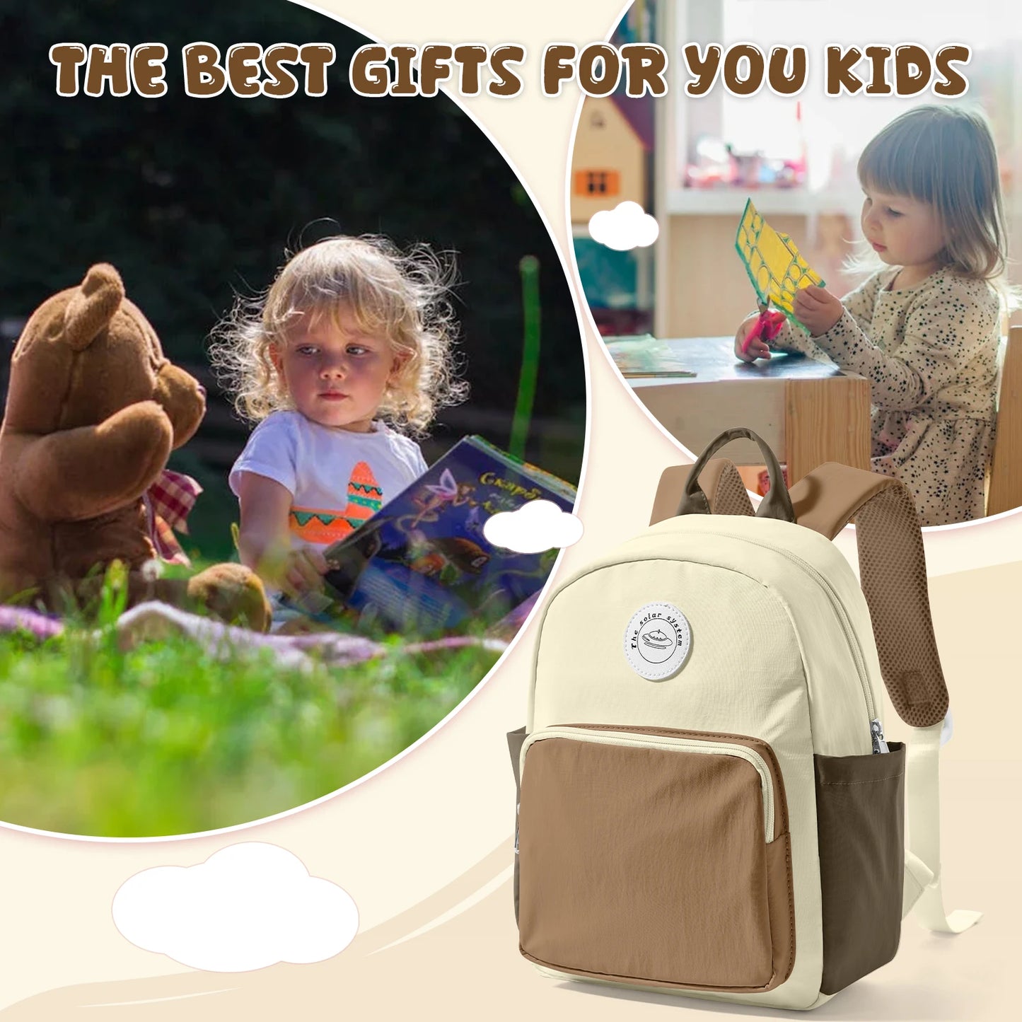 Sac à dos enfant coloré léger imperméable
