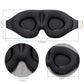 Masque de sommeil 3D ergonomique avec coussinets contourés