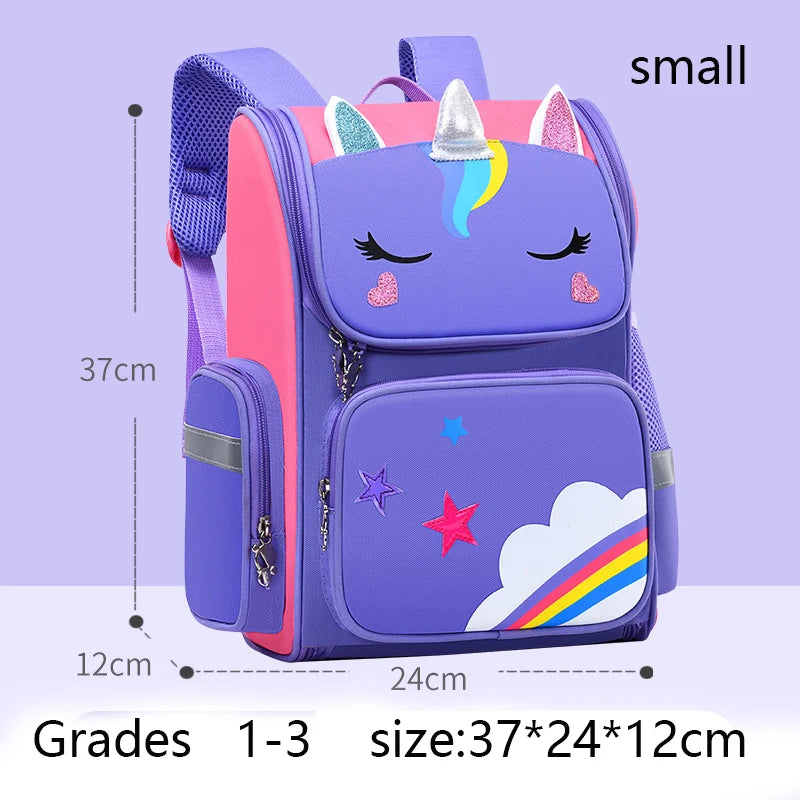 Sac à dos enfant licorne arc-en-ciel
