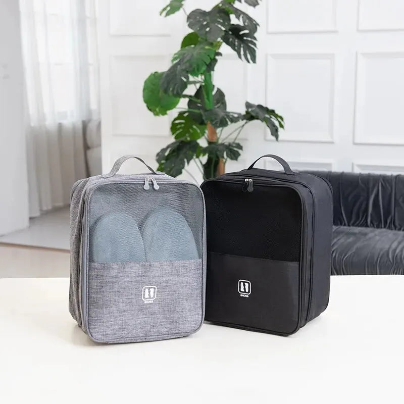 Sac de Rangement Chaussures de Voyage – Organisateur Étanche à Compartiments Multiples