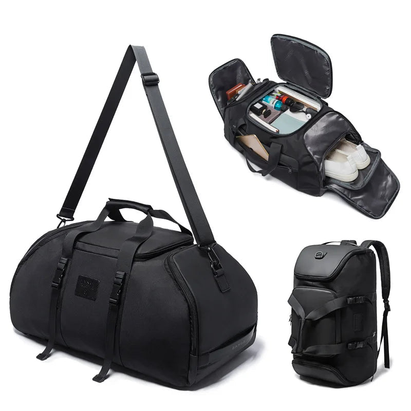 Sac de Voyage Convertible Multifonction Étanche 54L