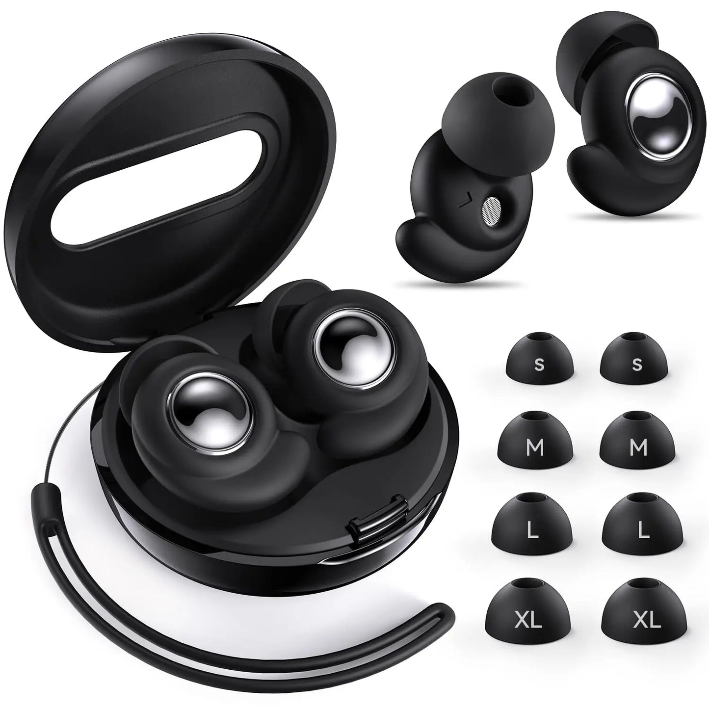 Bouchons d’oreilles en silicone réutilisables avec réduction de bruit