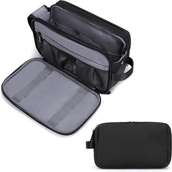 Trousse de toilette homme imperméable grande capacité, oxford imperméable