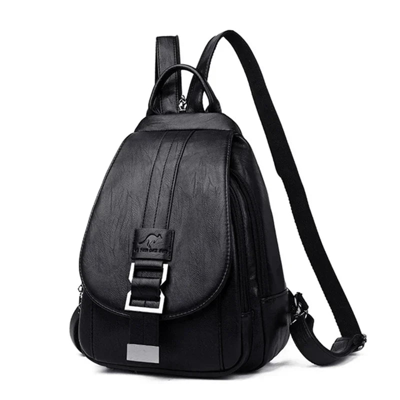 Sac à dos femme multifonction en cuir PU