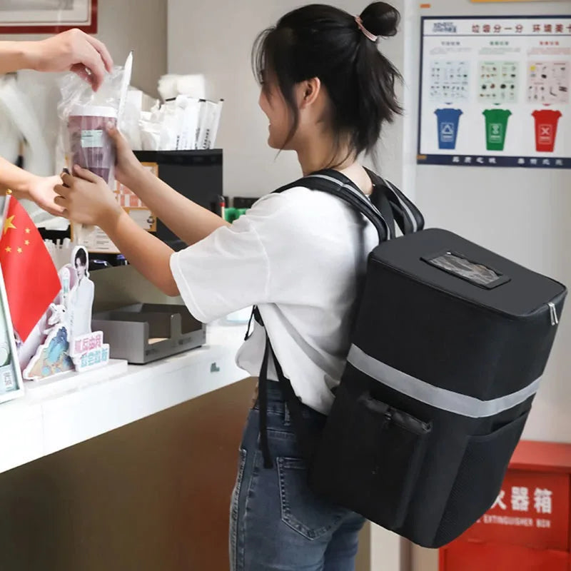 Sac à dos isotherme XXL 35L – Livraison & transport alimentaire étanche