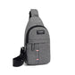 Sac bandoulière homme étanche pour voyage et activités sportives