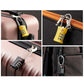 Cadenas TSA à Code Couleurs – 3 Chiffres Antivol pour Bagages