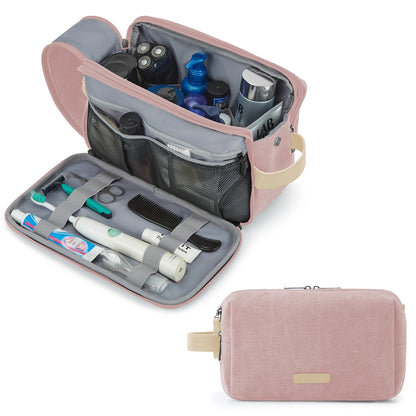 Trousse de toilette en polyester imperméable grande capacité