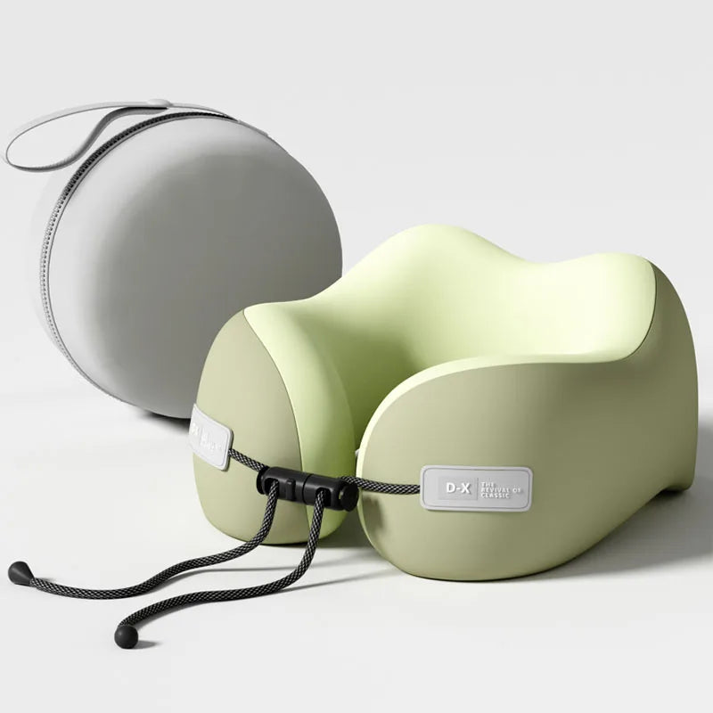 Coussin de voyage ergonomique en mousse mémoire pour soutien cervical et confort aérien