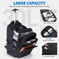 Sac à Dos Trolley Business OIWAS avec Roulettes et Compartiment Ordinateur 17"