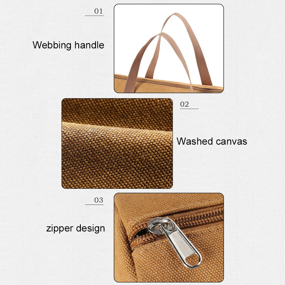 Sac Cylindrique en Toile pour Piquets de Tente