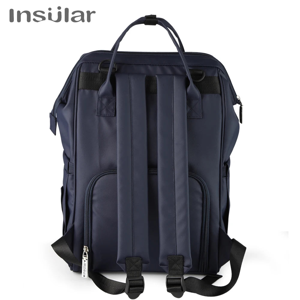 Sac à dos à langer Insular cartoon imperméable grande capacité