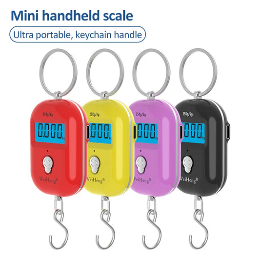 Mini Pèse-Bagage Porte-Clés 25 kg
